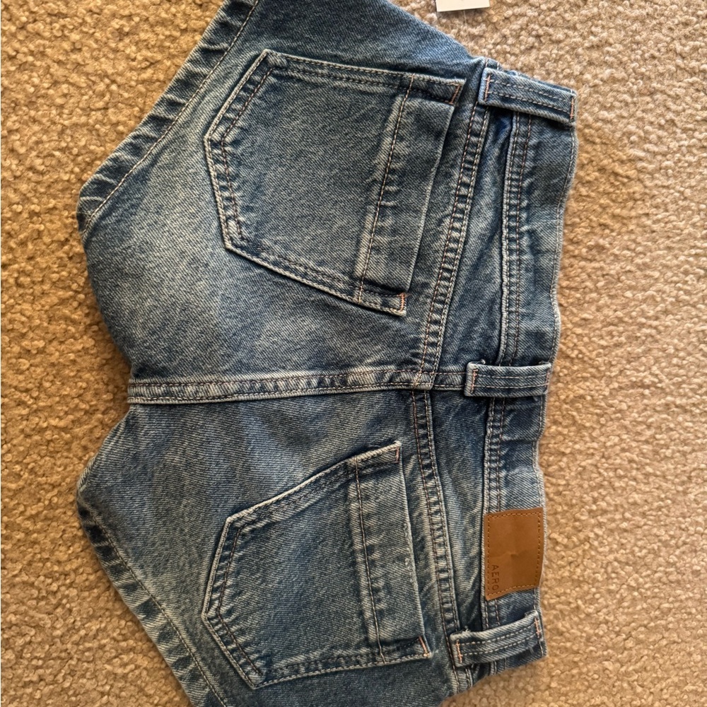 Brand new pair of Micro Short Aero Aeropostale stretch shorts size 000. - Picture 4 of 8